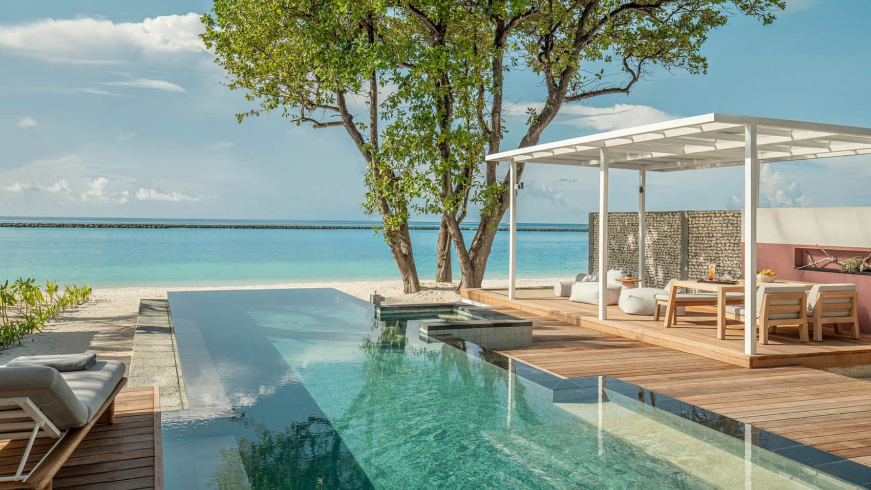 Premier Oceanfront Bungalow with Pool