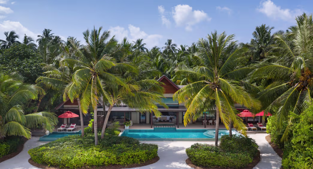 Three Bedroom Beach Pool Pavilion