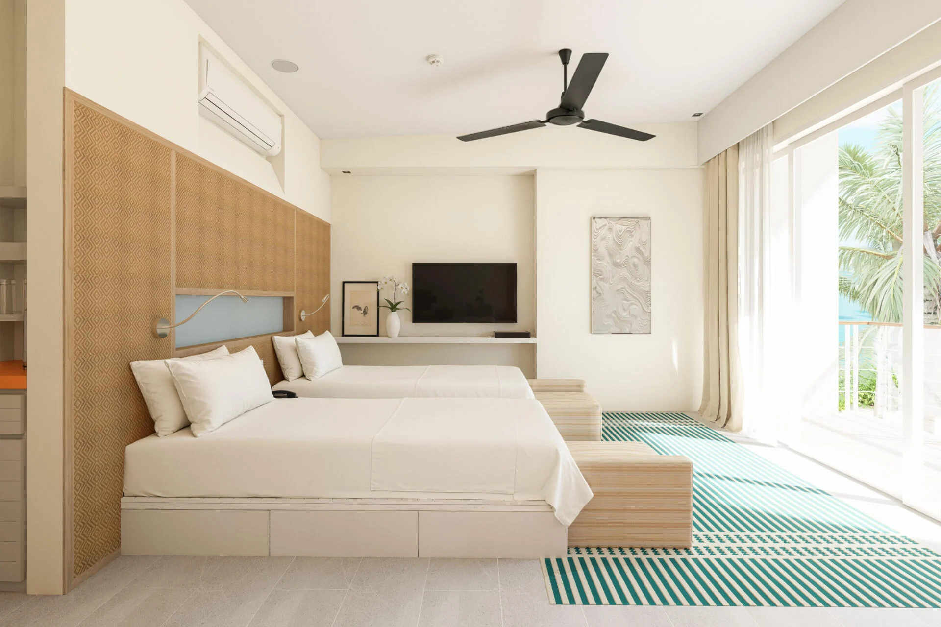 Two-Bedroom Beach House Garden View with Pool
