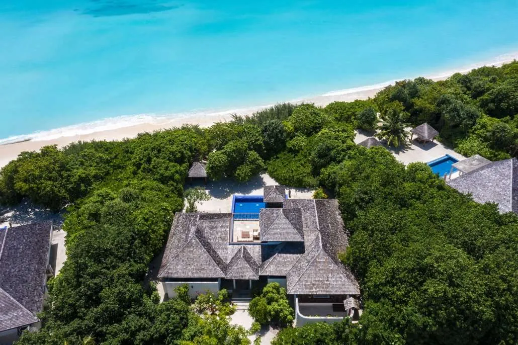 Two-Bedroom Beach Residence with Pool