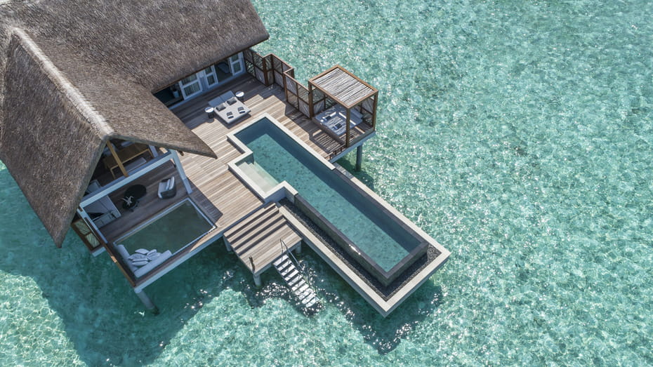 Family Water Villa with Pool