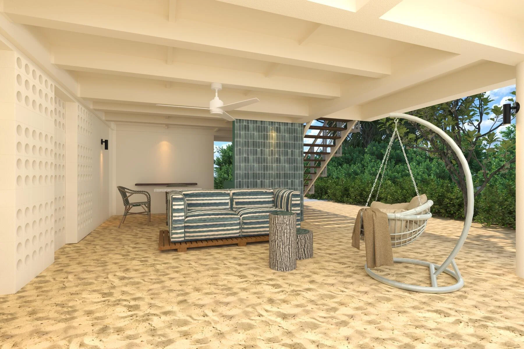 Garden View Beach House