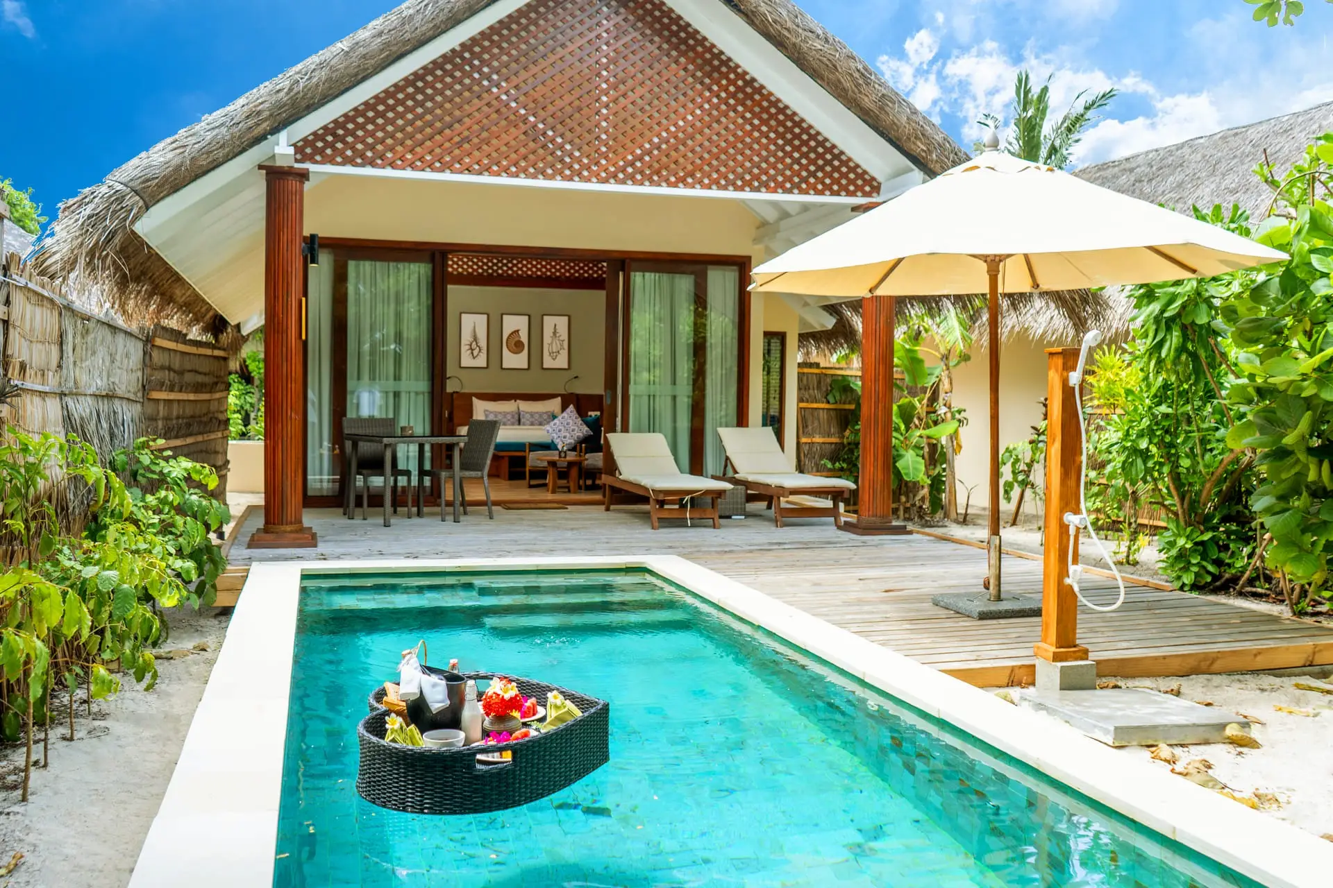 Beach Villa with Pool