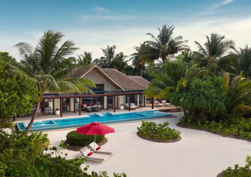 Two Bedroom Beach Pool Pavilion