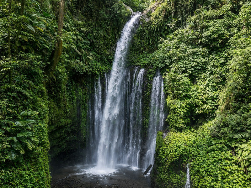 Cascata di Sendang Gile, foto 2