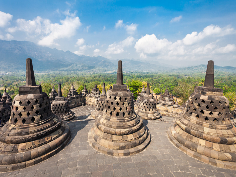 Borobudur & Prambanan