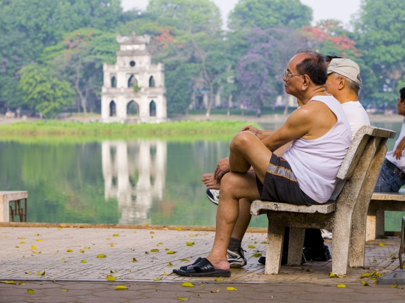 In bicicletta lungo il delta del Fiume Rosso in Vietnam (con guida in inglese)