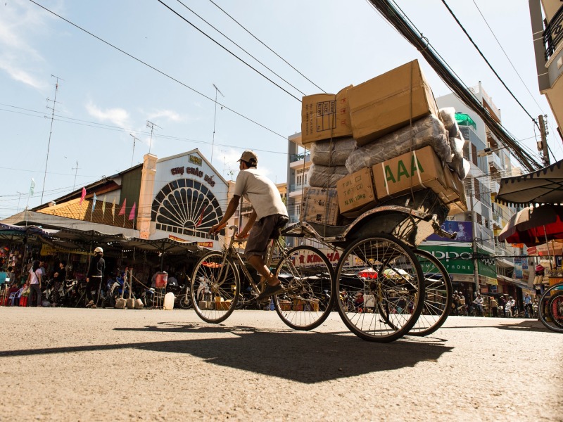 In bicicletta lungo il delta del Mekong (con guida in inglese), foto 3