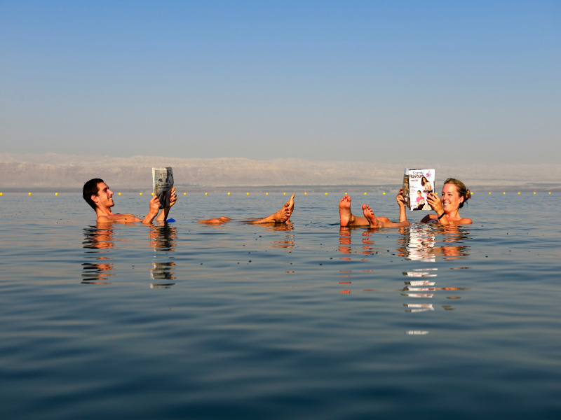 Dal Deserto al Mar Morto Attraverso Wadi Bin Hammad